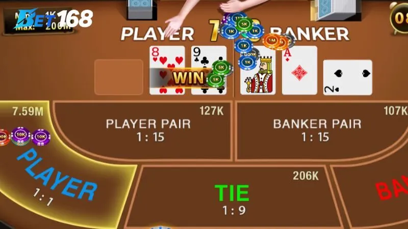 Những ích lợi mà trò chơi này tại Bet168 mang lại cho game thủ Lợi ích vượt trội khi chơi Baccarat